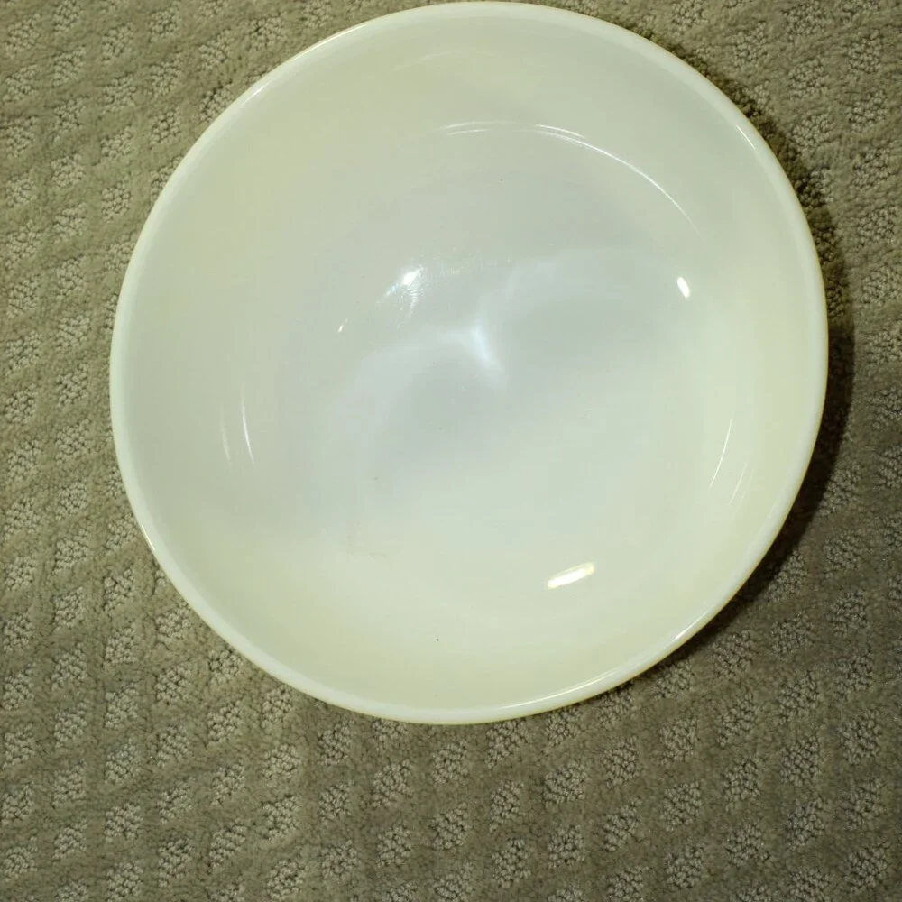 Pyrex Set 2 Vintage Verde Green Avocado Yellow Nesting Mixing Bowls  403 404